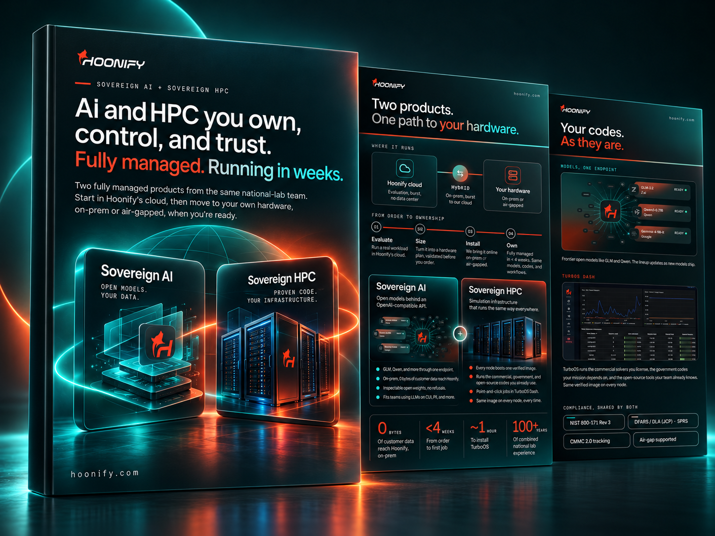 Hoonify Sovereign AI and HPC one-pager